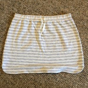 Comfy striped skirt
